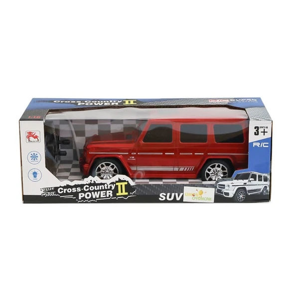 PARAPLY 8578-3A ŞARJLI KUMANDALI JEEP ARABA Kız Erkek Çocuk Oyuncak Eğitici Oyuncaklar ürün görseli 1