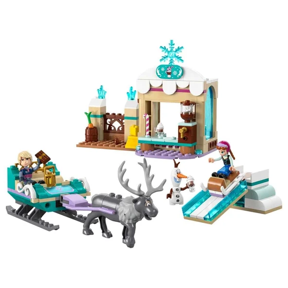 PARAPLY LEGO Disney Frozen Anna’nın Kızak Macerası 43256 Kız Erkek Çocuk Oyuncak Eğitici Oyuncaklar ürün görseli 1