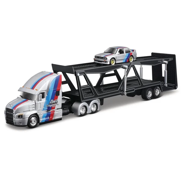 PARAPLY Maisto 1/64 Design Seri Taşıyıcı Tır Kız Erkek Çocuk Oyuncak Eğitici Oyuncaklar ürün görseli 1