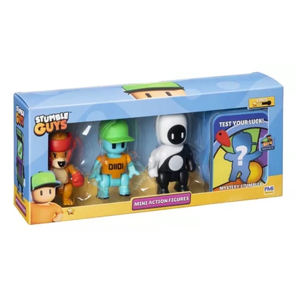 PARAPLY Stumble Guys 4'lü Aksiyon Figür Set - PMI/SG3204 Kız Erkek Çocuk Oyuncak Eğitici Oyuncaklar ürün görseli 1