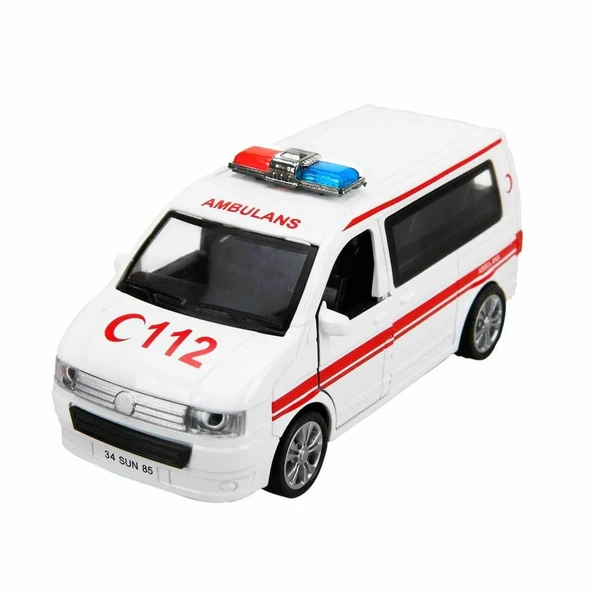 PARAPLY 1606 1:32 Sesli ve Işıklı Şehir Kurtarma Araçları 13cm - 1adet Fiyatıdır Kız Erkek Çocuk Oyuncak Eği ürün görseli 1