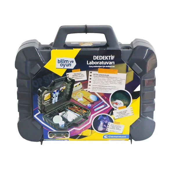 PARAPLY 64092 Bilim ve Oyun - Dedektif Laboratuvarı +8 yaş Kız Erkek Çocuk Oyuncak Eğitici Oyuncaklar ürün görseli 1