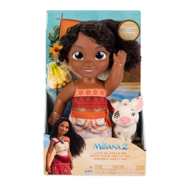 PARAPLY JKP 237566 Disney Moana - Simea Bebek ve Pua Set Kız Erkek Çocuk Oyuncak Eğitici Oyuncaklar ürün görseli 1