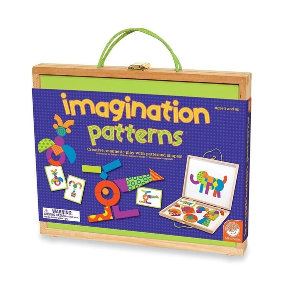 PARAPLY ZMK-68210 Mindware Hayal Gücü Kalıpları Kız Erkek Çocuk Oyuncak Eğitici Oyuncaklar ürün görseli 1