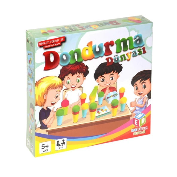 PARAPLY HED 234 Hobi Zeka, Dondurma Dünyası Kız Erkek Çocuk Oyuncak Eğitici Oyuncaklar ürün görseli 1