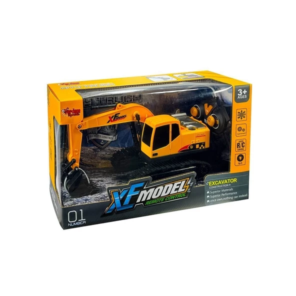 PARAPLY XFG-789-410A Uzaktan Kumandalı Full Fonksiyon Şarjlı XFModel Kazıcı Kız Erkek Çocuk Oyuncak Eğitici ürün görseli 1