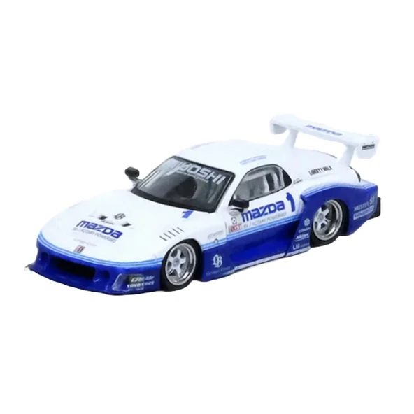 PARAPLY Inno 1/64 Mazda RX7 FD3S LB-SUPER SILHOUETTE Hong Kong Toy Car Salon 2024 Kız Erkek Çocuk Oyuncak Eğ ürün görseli 1