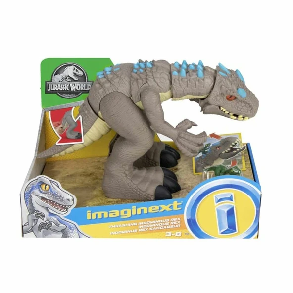 PARAPLY GMR16 Imaginext Jurassic World Indominus Rex Kız Erkek Çocuk Oyuncak Eğitici Oyuncaklar ürün görseli 1
