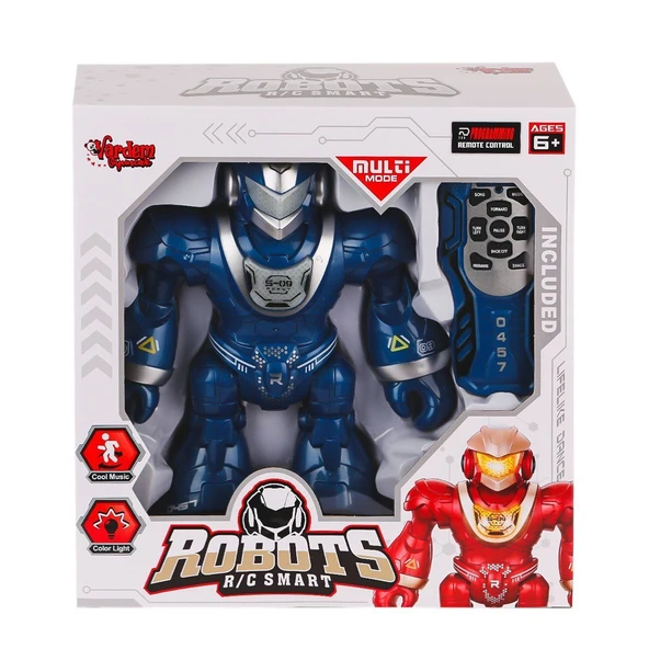 PARAPLY GGE-606-13 Kumandalı Işıklı ve Dansçı Robot -Vardem Oyuncak Kız Erkek Çocuk Oyuncak Eğitici Oyuncakl ürün görseli 1