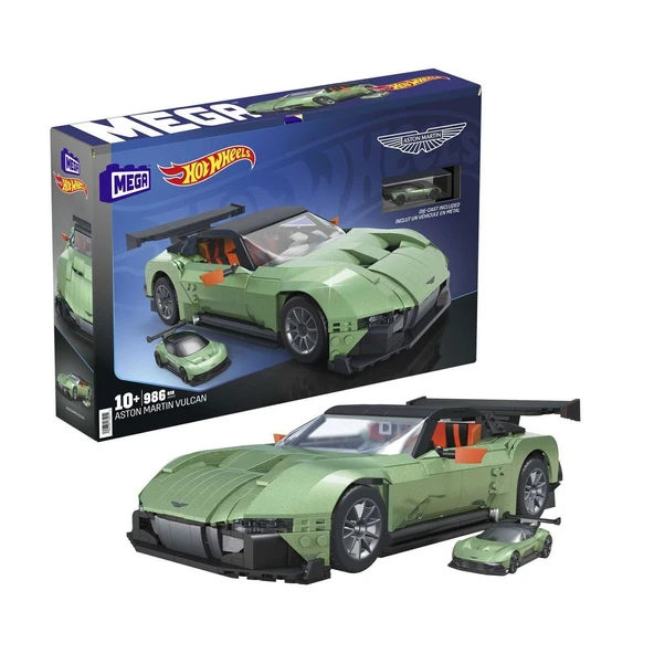 PARAPLY HMY97 MEGA Hot Wheels® Hot Wheels Collector Aston Martin Vulcan Kız Erkek Çocuk Oyuncak Eğitici Oyun ürün görseli 1