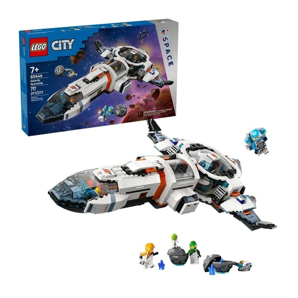 PARAPLY LSC60446 Lego City Galaktik Uzay Gemisi Kız Erkek Çocuk Oyuncak Eğitici Oyuncaklar ürün görseli 1
