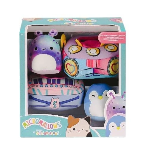PARAPLY SQ MM0013 Micromallows 2 Figür 2 Aksesuar Set Kız Erkek Çocuk Oyuncak Eğitici Oyuncaklar ürün görseli 1