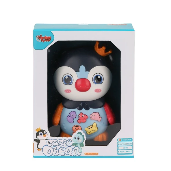 PARAPLY JLG-855-115A Işıklı ve Müzikli Penguen Pianosu - Stokta Olan Renk Gönderilir Kız Erkek Çocuk Oyuncak ürün görseli 1