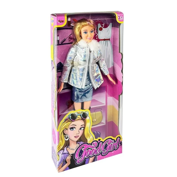 PARAPLY WG-66770 KUT.29CM AKSESUARLI BEBEK -VRD Kız Erkek Çocuk Oyuncak Eğitici Oyuncaklar ürün görseli 1