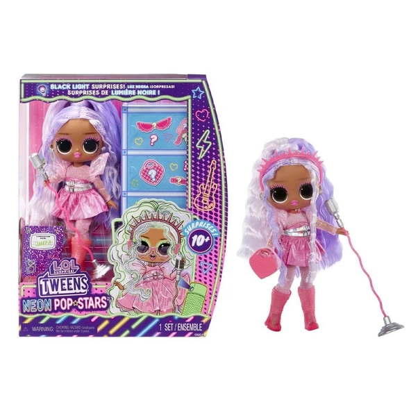 PARAPLY 121237 L.O.L. Surprise Tweens Neon Pop Yıldızı Kız Erkek Çocuk Oyuncak Eğitici Oyuncaklar ürün görseli 1