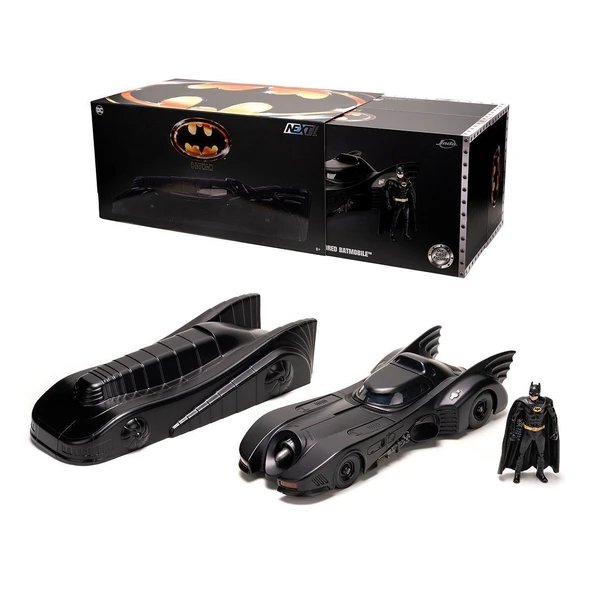 PARAPLY 253215013 Batman 1989 Batmobile 1:24 Kız Erkek Çocuk Oyuncak Eğitici Oyuncaklar ürün görseli 1