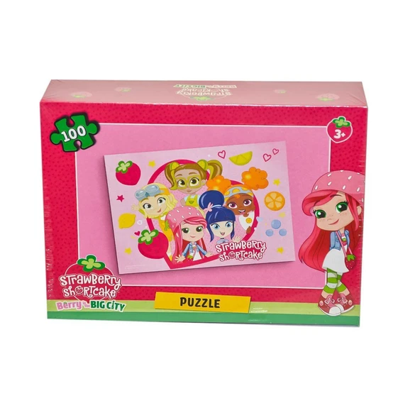 PARAPLY CK7909 Çilek Kız 100 Parça Puzzle - Laço Kids - Utku Oyuncak Kız Erkek Çocuk Oyuncak Eğitici Oyuncak ürün görseli 1