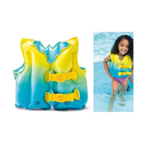 PARAPLY Intex Mavi Lagün Çocuk Deniz Yeleği 41x30cm (3-5 Yaş) Kız Erkek Çocuk Oyuncak Eğitici Oyuncaklar ürün görseli 1