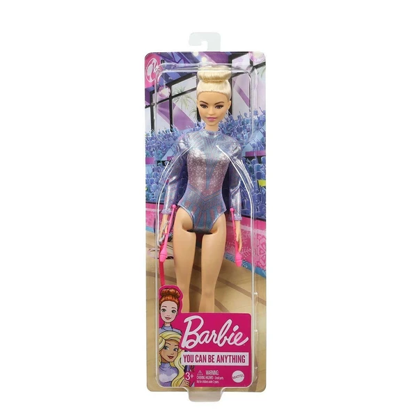PARAPLY GTN65 Barbie Kariyer Bebekleri Serisi - Jimnastikçi Kız Erkek Çocuk Oyuncak Eğitici Oyuncaklar ürün görseli 1