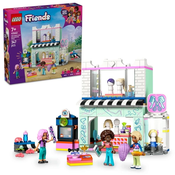 PARAPLY LEGO Friends Kuaför ve Aksesuar Mağazası Yaratıcı Oyun Seti 42662 Kız Erkek Çocuk Oyuncak Eğitici Oy ürün görseli 1