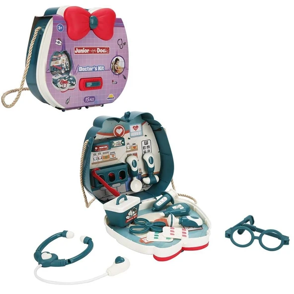 PARAPLY S00004260 DOKTOR SET BOYUNDAN PLASTK ÇNTA -SUN Kız Erkek Çocuk Oyuncak Eğitici Oyuncaklar ürün görseli 1