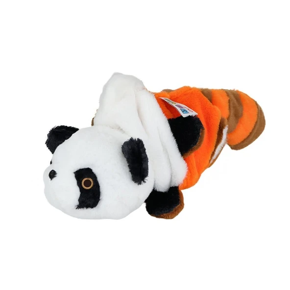 PARAPLY 4745 Çift Taraflı Panda Rakun Peluş -My Friend Toys Kız Erkek Çocuk Oyuncak Eğitici Oyuncaklar ürün görseli 1