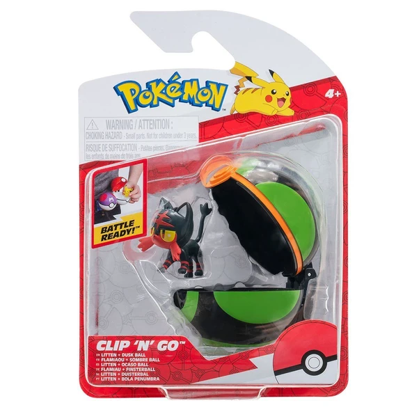 PARAPLY POK PKW0259 Pokemın Clip N Go Seri 16 Kız Erkek Çocuk Oyuncak Eğitici Oyuncaklar ürün görseli 1
