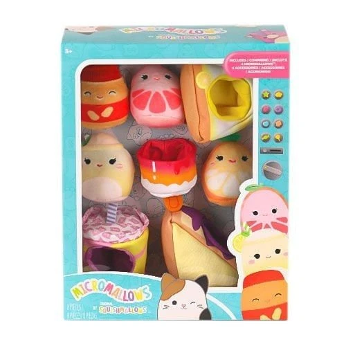 PARAPLY SQ MM0018 Micromallows 4 figür 4 Aksesuar Set -Necotoys Kız Erkek Çocuk Oyuncak Eğitici Oyuncaklar ürün görseli 1