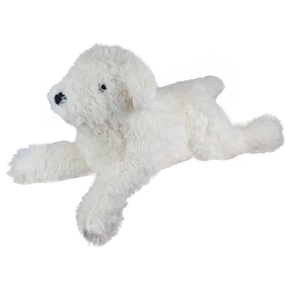 PARAPLY 1218 Puffy Büyük Beyaz Köpek -My Friend Toys Kız Erkek Çocuk Oyuncak Eğitici Oyuncaklar ürün görseli 1