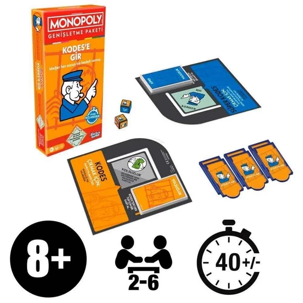PARAPLY Monopoly Kodes’e Gir Genişletme Paketi Kız Erkek Çocuk Oyuncak Eğitici Oyuncaklar ürün görseli 1