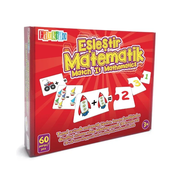 PARAPLY EDU-1004 Chiva, Eşleştir Matematik Kız Erkek Çocuk Oyuncak Eğitici Oyuncaklar ürün görseli 1