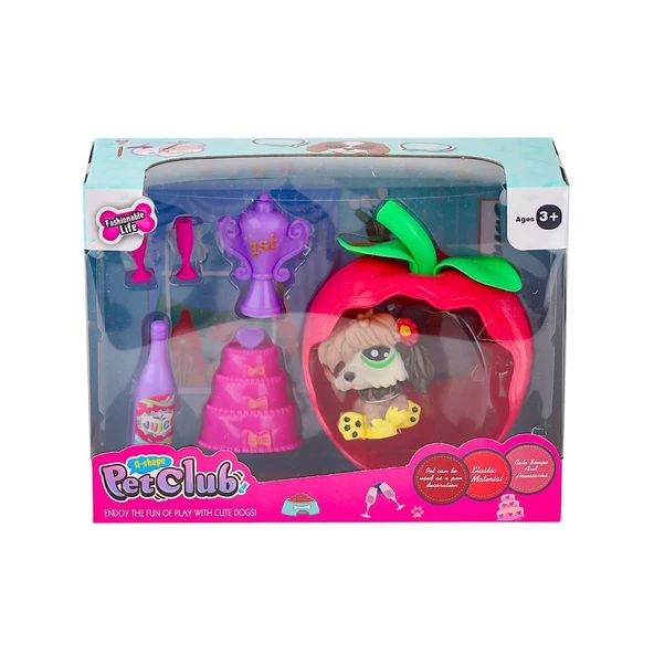 PARAPLY KZL-CL2103 1-4 Elmalı Pet Star Oyun Seti - 1adet Stokta Olan Gönderilir Kız Erkek Çocuk Oyuncak Eğit ürün görseli 1