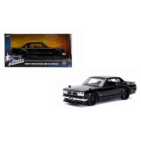 PARAPLY 253203004 Fast Furious 1971 Nissan Skyline 1:24 Kız Erkek Çocuk Oyuncak Eğitici Oyuncaklar ürün görseli 1