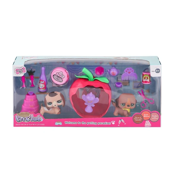 PARAPLY KZL-CL2104 1-2 Elmalı Pet Star Pasta Aksesuarlı - 1adet Stokta Olan Gönderilir Kız Erkek Çocuk Oyunc ürün görseli 1