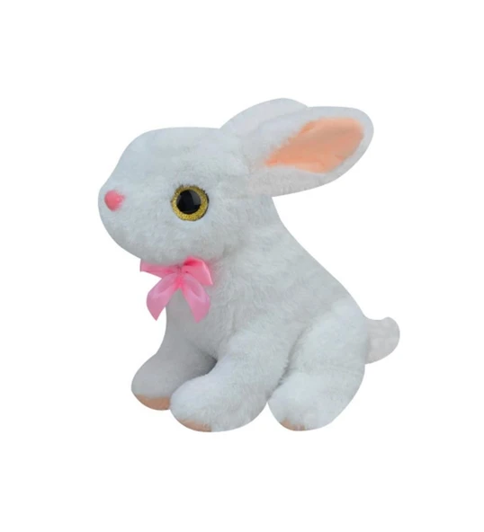 PARAPLY 25cm SEVİMLİ TAVŞAN PELUŞ -HLY Kız Erkek Çocuk Oyuncak Eğitici Oyuncaklar ürün görseli 1