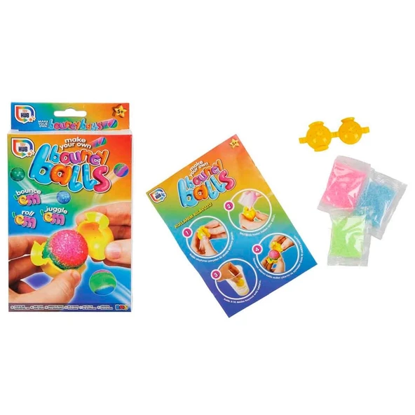 PARAPLY Zıplayan Top Yapım Seti Kız Erkek Çocuk Oyuncak Eğitici Oyuncaklar ürün görseli 1
