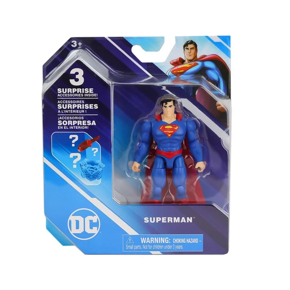 PARAPLY 6056331 DC Comics 10cm Aksiyon Figürü Kız Erkek Çocuk Oyuncak Eğitici Oyuncaklar ürün görseli 1