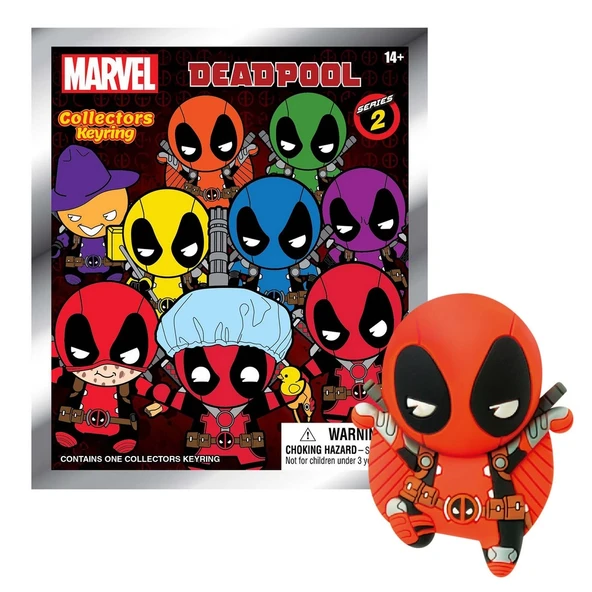 PARAPLY Monogram Deadpool Klipsli Figür Seri 2 Kız Erkek Çocuk Oyuncak Eğitici Oyuncaklar ürün görseli 1
