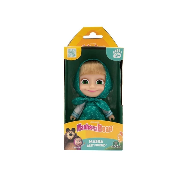 PARAPLY MHA37000 Maşa ve Koca Ayı 12cm Bebek Kız Erkek Çocuk Oyuncak Eğitici Oyuncaklar ürün görseli 1