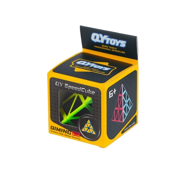 PARAPLY EQY672 QY Fiber Karbon Pyramid Küp Kız Erkek Çocuk Oyuncak Eğitici Oyuncaklar ürün görseli 1