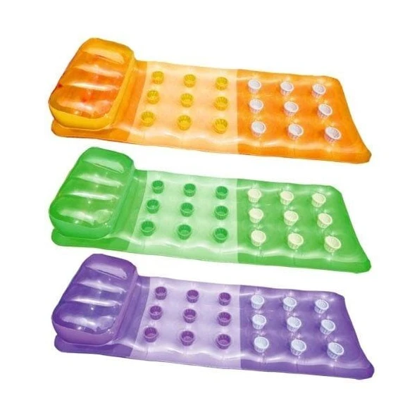 PARAPLY 58890 RENKLİ BARDAKLI YATAK 188X71 Kız Erkek Çocuk Oyuncak Eğitici Oyuncaklar ürün görseli 1
