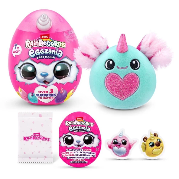 PARAPLY RAR32000 Rainbocorns Baby Eggzania Kız Erkek Çocuk Oyuncak Eğitici Oyuncaklar ürün görseli 1