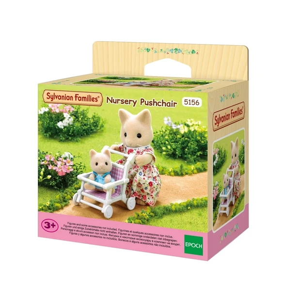 PARAPLY Sylvanian Families Bebek Arabası 5156 Kız Erkek Çocuk Oyuncak Eğitici Oyuncaklar ürün görseli 1
