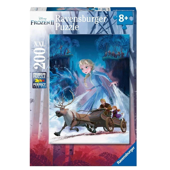 PARAPLY 128655 Frozen II 200 parça XXL Ravensburger Puzzle Kız Erkek Çocuk Oyuncak Eğitici Oyuncaklar ürün görseli 1