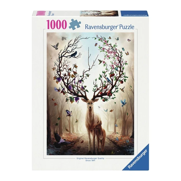 PARAPLY 12000459 Fantastik Geyik 1000 parça Ravensburger Puzzle Kız Erkek Çocuk Oyuncak Eğitici Oyuncaklar ürün görseli 1