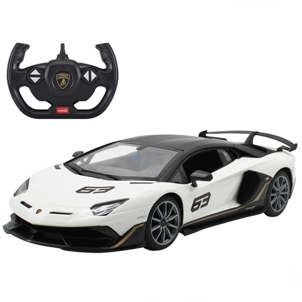 PARAPLY 1:14 Uzaktan Kumandalı Lamborghini Aventador SVJ Işıklı Araba Kız Erkek Çocuk Oyuncak Eğitici Oyunca ürün görseli 1