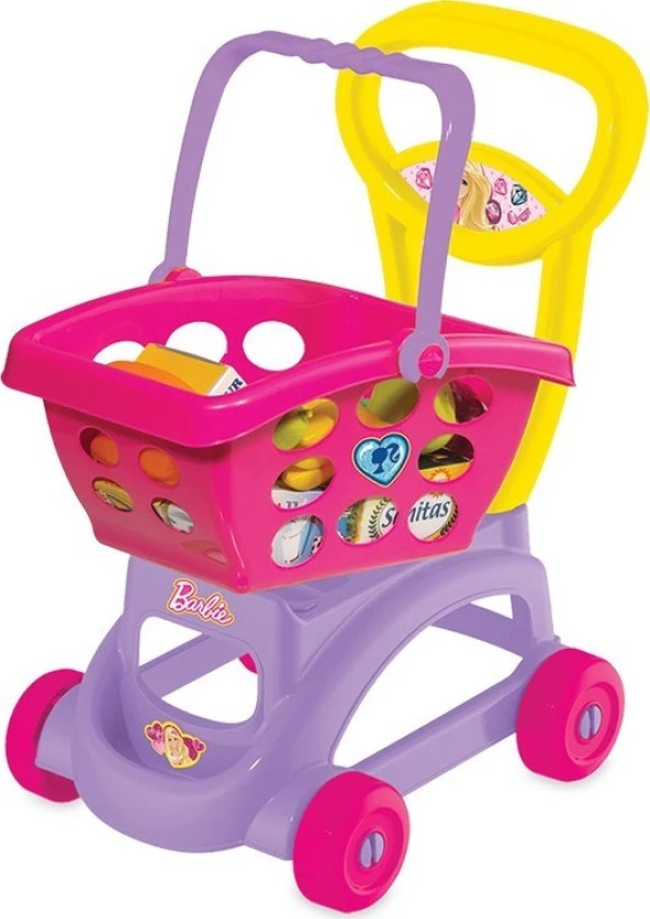Barbie Sepetli Market Arabası  9728 ürün görseli 1