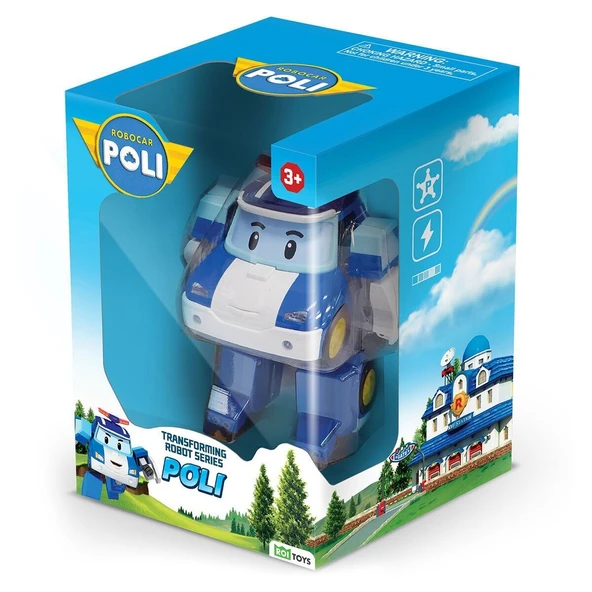 PARAPLY POLI MRT-0650 Robocar Poli Transforming Robot Poli Figür Kız Erkek Çocuk Oyuncak Eğitici Oyuncaklar ürün görseli 1