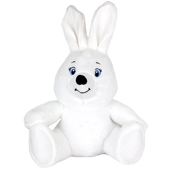 PARAPLY 5025 Mavi Gözlü Beyaz Tavşan -My Friend Toys Kız Erkek Çocuk Oyuncak Eğitici Oyuncaklar ürün görseli 1