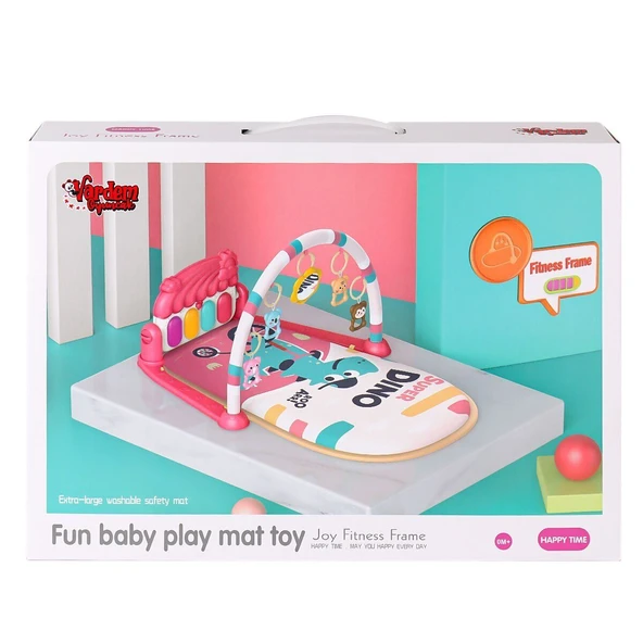 PARAPLY BIB-698-79-80 Pianolu Dinazor Oyun Halısı Kız Erkek Çocuk Oyuncak Eğitici Oyuncaklar ürün görseli 1